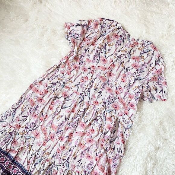 Boho Floral Print Dress - Picture 3 of 5